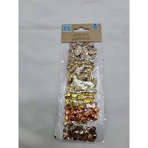 Sequins Paillettes 6 Bags New Craft